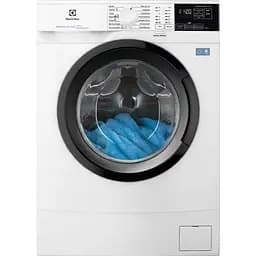 Стиральная машина Electrolux фронтальная, 6 кг, 1000, A, 41 см, дисплей, инвертор, белая