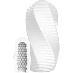 Мастурбатор Hero Swirl (білий)