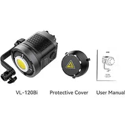 Відеосвітло Ulanzi Vijim VL-120Bi 120W Bi-Color Light UV-L065CNA1 VL120Bi Black - мініатюра 4