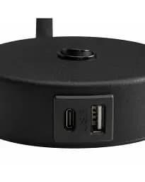 Бра, настінний світильник Tk Lighting 10201 Lagos G9 1x6W IP20 Bk - мініатюра 3