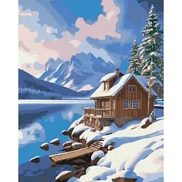 Картина за номерами "Зимовий спокій" Art Craft 11058-AC 40х50 см