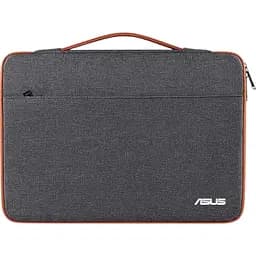 Сумка для ноутбука або документів Digital Asus 15.6 Сіра з помаранчевим (IBN039SJ3)