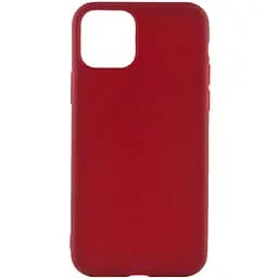 Силиконовый чехол Epik Candy для Apple iPhone 13 mini (5.4) Бордовый