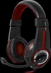 Гарнітура Defender Warhead G-185 Black+Red (64106) (6307916) - мініатюра 4