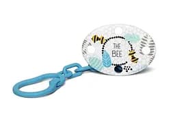 Кліпса для пустушки Suavinex Крилаті історії Пчілки, блакитний (304962)