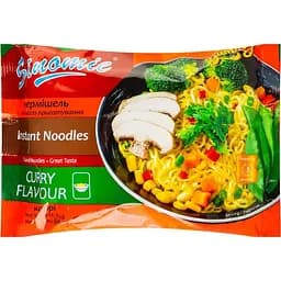 Вермишель быстрого приготовления Sinomie со вкусом карри 65 г (920605)