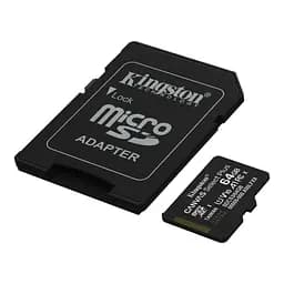 Карта пам'яті microSDXC 64Gb Canvas Select Plus Kingston teh0024482 - мініатюра 2
