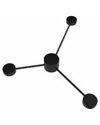 Бра, настінний світильник Goldlux 326287 Joy GX53 3x6W 4000K 660Lm IP20 Bk