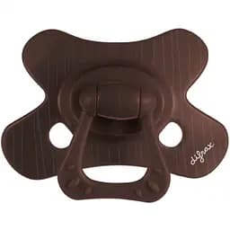 Пустушка силіконова Difrax Natural 20+ міс. Chocolate lines шоколадна (803 Chocolate_lines)