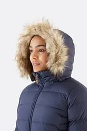 Пуховик жіночий Rab Deep Cover Parka QDB-33 14 Темно-синій - мініатюра 8