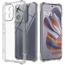 TPU чохол GETMAN Ease logo посилені кути Full Camera для Motorola Moto G75 5G Безбарвний (прозорий)