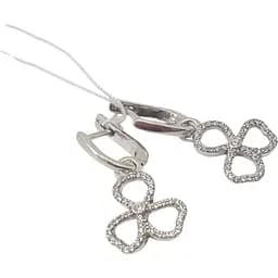 Серебряные серьги Агни Терри с фианитами. 2189/1Р-CZ