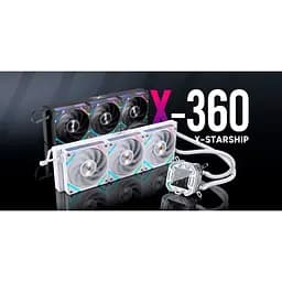 Система водяного охолодження 1stPlayer X-360 White (X-360-WH) [143332] - мініатюра 2