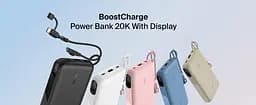 Belkin Акумулятор портативний літій-іонний Power Bank Belkin 20000мА·рік, 20Вт, з дисплеєм, синій - мініатюра 2