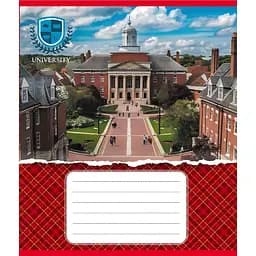 Зошит загальний "Університети" Leader 048-590258K-2 в клітинку, 48 аркушів