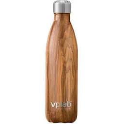 Пляшка VPLab Metal Water Bottle Wood 500 мл