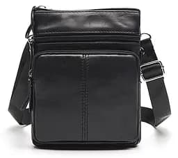 Сумка кожаная мужская Vintage 15,5х8,5х2 см sum0012369