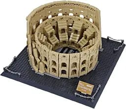 Конструктор архитектура Wange Римский Колизей The Colosseum of Rome 5225 для детей и взрослых 3D 3Д 1756 деталей