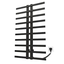 Електрична рушникосушарка Kosser Флай 1000x600 ER тайм. чорний ДФ02ER, Чорний матовий, Праве