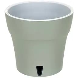 Вазон подвійний Santino Dali-M 7.8 л сіро-зелений (DALM78PGRN/GRY)