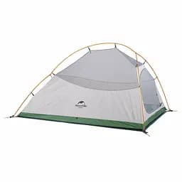 Надлегкий тримісний намет з футпринтом Naturehike Cloud Up 3 Updated NH18T030-T 210T (Зелений) - мініатюра 2