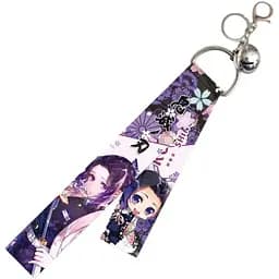 Брелок тканевый  Клинок рассекающий демонов Шинобу Кочо Demon Slayer Shinobu Kochou 10 см