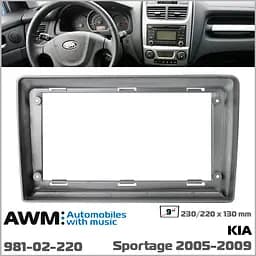 Перехідна рамка KIA Sportage AWM 981-02-220 - мініатюра 4