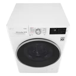 Пральна машина LG з фронтальним завантаженням F4J6TS1W, 8кг, 1400, A+++-30%, Пар, глибина 56см, Дисплей, Інвертор, Білий (F4J6TS1W) - мініатюра 10