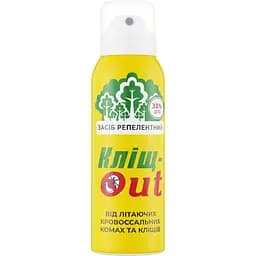 Аерозоль Кліщ-Оut від літаючих кровопивчих комах і кліщів 130 мл