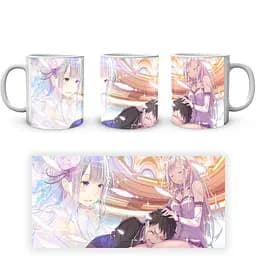 Кухоль GeekLand Re:Zero. Життя з нуля в альтернативному світі Емілія Субару RZ 02.001 330 мл білий - мініатюра 4
