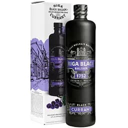 Бальзам Riga Black Balsam Чорна смородина 30% 0.7 л в подарунковій упаковці