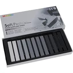 Пастель суха Mungyo MP-12G 12 кольорів