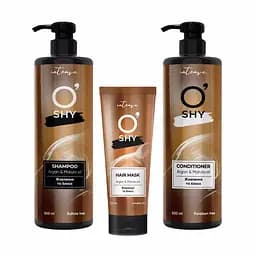 Уцінка. Набір O'Shy Intense Argan & Marula Oil: маска 200 мл + шампунь 500 мл + кондиціонер 500 мл  - мініатюра 1