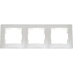 Рамка Brille тройная RB-3F/B pl