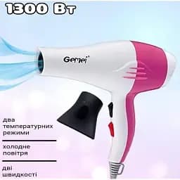 Фен Gemei GM 1702 - мініатюра 4