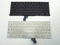 Клавіатура для APPLE A1502 Macbook Pro ME864, ME866, MGX72, MGX92, MF839, MF841, MF843 (2013-2015) (UA, малий Enter)