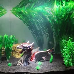 Декорація дракон Hobby Red Dragon 2 31.5x16x13.5 см (32069)