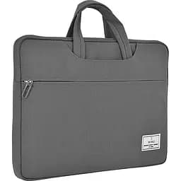 Сумка для ноутбука WiWU Vivi Laptop Handbag 14` Gray (6936686410991) [101619] - мініатюра 2