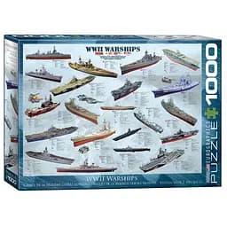 Пазл EuroGraphics Кораблі Другої світової війни 1000 ел. (6000-0133)