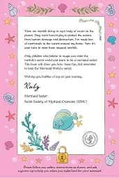 My Secret World of Mermaids. Lockable story and activity book - мініатюра 3