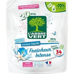 Рідкий засіб для прання L'Arbre Vert Зимова прохолода запасний блок 1.53 л