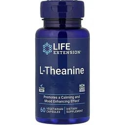 Аминокислота Life Extension L-Theanine 100 мг, 60 вегакапсул vit0004079