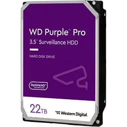 Жорсткий диск Western Digital 3.5" Purple Pro HDD SATA 22TB (WD221PURP) [103863]