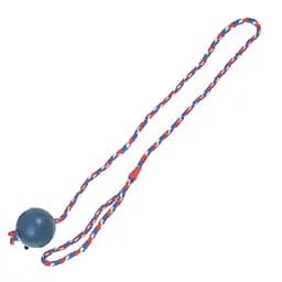 Flamingo Ball With Rope фламинго игрушка для собак мяч из литой резины на веревке 6.3 см