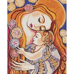 Алмазна мозаїка Santi Материнська любов, 40x50см на підрамнику (954708)