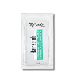 Скраб для роста волос с ментолом Top Beauty Menthol Hair Scrub пробник 15 мл