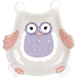 Набор BonaDi 4 блюда Owl Family десертные тарелки 18,9х17,7х3,6 см kuh0007124