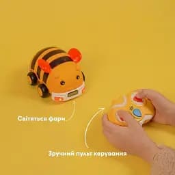 Машинка OTAMANKO Мультимобілі Бджола помаранчевий - мініатюра 5