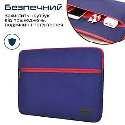 Чохол для ноутбука Promate 13 (portfolio-s.blue) - мініатюра 2