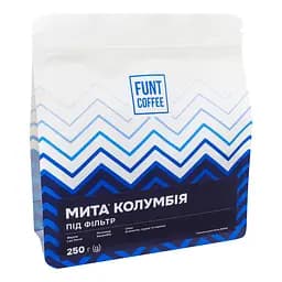 Кава натуральна Funt Coffee Columbia Las Pavas, в зернах, смажена, 250 г - мініатюра 6